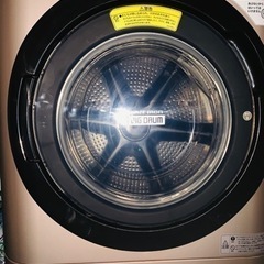 HITACHI 風アイロン　１２キロ　洗濯乾燥機