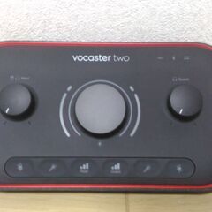 【オーディオIF】　Focusrite Vocaster Two
