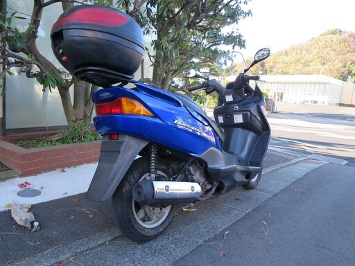 スズキ バーグマン150 実動車 バッテリー新品済み タイヤ後輪新品交換