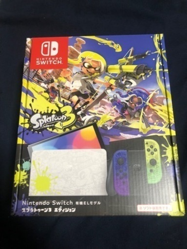 新品未使用　Nintendo Switch スプラトゥーン3エディション　本体