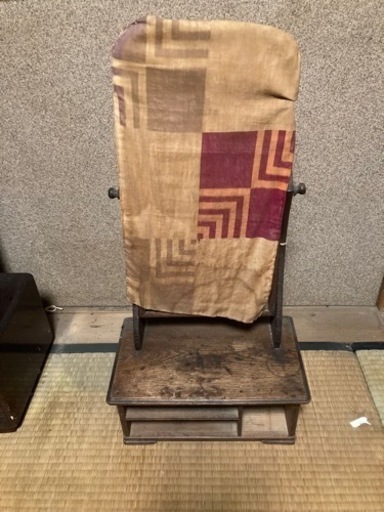 昭和レトロ　鏡台　ドレッサー　家具　木製