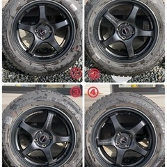 195/65r16 スタッドレスタイヤ 2020年製 バリ山 1...