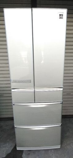 シャープ  6ドア冷蔵庫 SJ-XF47S-N 465L プラズマクラスター リーフゴールド 配送無料