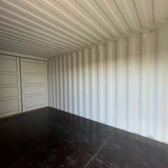 セール！海上コンテナ シャッター取り付け済み 20ft 設置込み