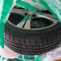 夏タイヤ ホイール付き 17インチ(値下げ不可)