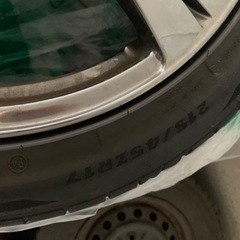 夏タイヤ ホイール付き 17インチ(値下げ不可)