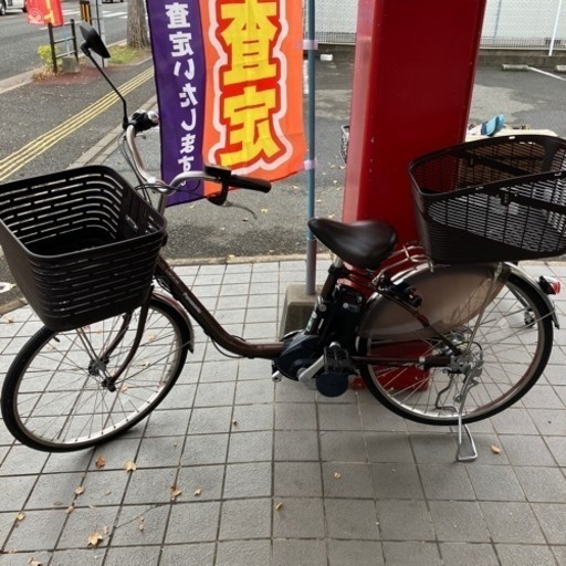 2/11お値下げしました！極美品2022年モデル Panasonic ビビ・DX 電動アシスト付き自転車 BE-ELD437T パナソニック 16Ah 447