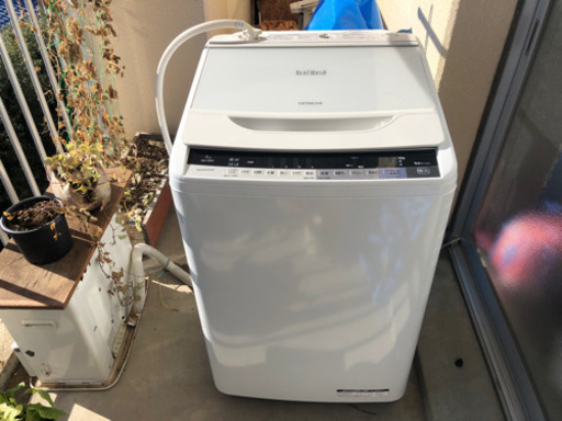 日立製洗濯機　HITACHI BW-V80A 2016年製 8kg