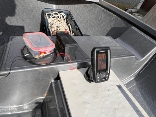 値下げ！2馬力ボート ホンダエンジン ガーミン魚探 合計230000円