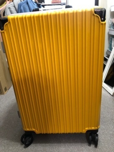 イェロー　スーツケース　新品