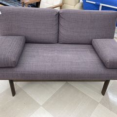 2人掛けソファー　Karimoku　WG30ｼﾘｰｽﾞ ﾌﾞﾗｳﾝ