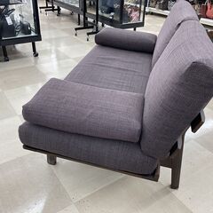 2人掛けソファー　Karimoku　WG30ｼﾘｰｽﾞ ﾌﾞﾗｳﾝ