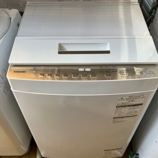 1/22値下げ致しました！⭐️人気⭐️2019年製 TOSHIBA 8kg 洗濯機 AW-BK8D7 東芝