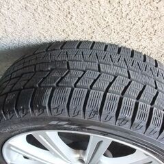 スタッドレスタイヤ付ホイール 4本セット MILLOUS 17×7J 5穴 