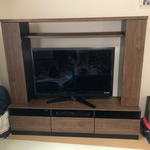 TVボード　42型TV置けます　W1600×1430×410