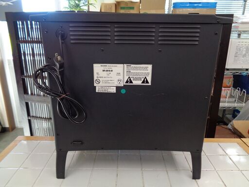 QVCジャパン 3D 赤外線電気暖炉ストーブ DFI-5010-01 中古美品 【公式 