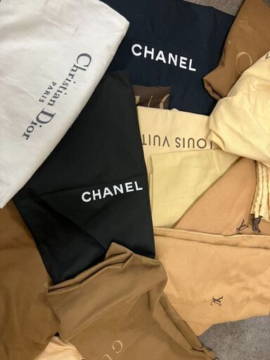 ブランド空箱、布袋などおまとめ エルメス シャネル ヴィトンなど大量