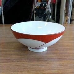 1215-080 白山陶器　お茶碗　赤
