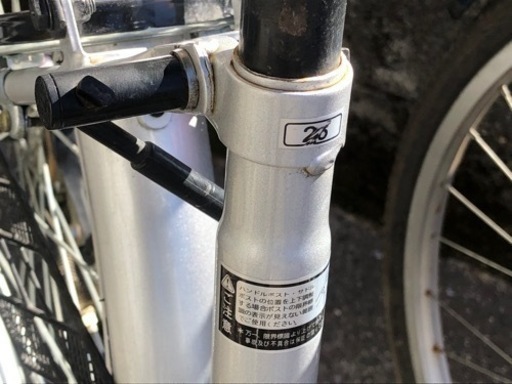 リサイクルサービス八光 田上店】シルバー＆ブラック 26インチ自転車