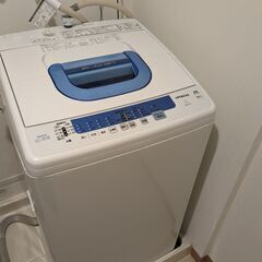洗濯機差し上げます■日立(2010年製)：白い約束(NW-T71...