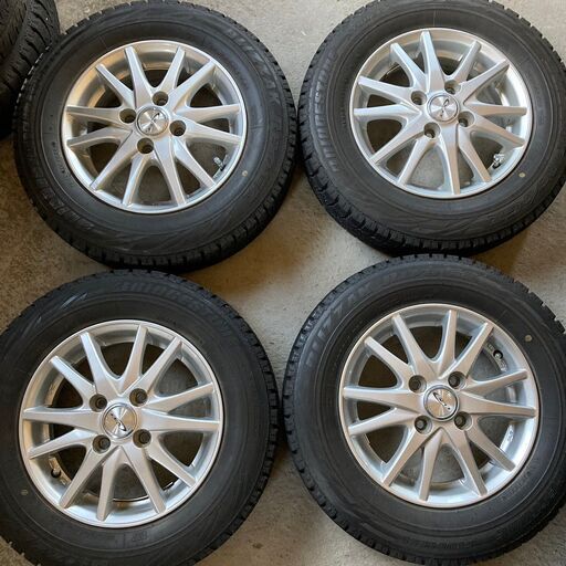 28番145/80R13 75Qスタッドレスタイヤ4本セット2014年製ブリジストン 