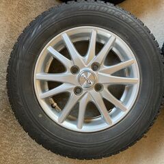 ㉘145/80R13 75Q	スタッドレスタイヤ	4	本セット	2014	年製	ブリジストン BRIDGESTONE	BRIZZAK ブリザック REVO GZ