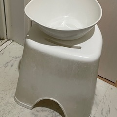 IKEA イケア　風呂椅子　洗面ボウル　スツール