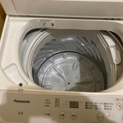 Panasonic 洗濯機 5kg NA-F50B15 使用期間半年