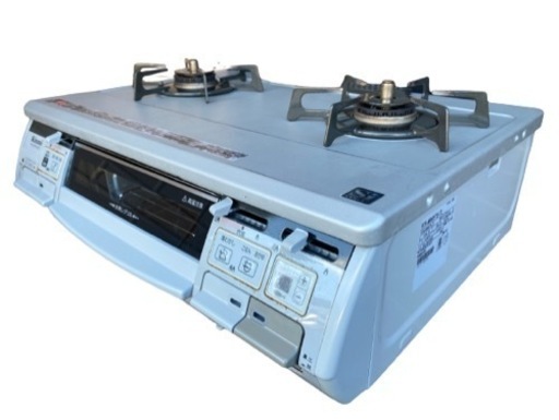 2010年製 リンナイガステーブル 都市ガス用ハオM660FTS-TL(1208m)
