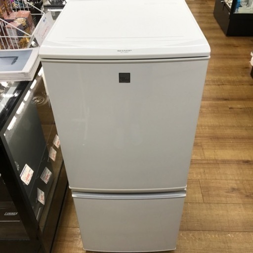 2ドア冷凍冷蔵庫　SHARP 137L 2018年製