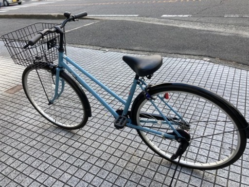 27インチ自転車】変速なし 使用少なくとてもきれいな中古自転車 若林 