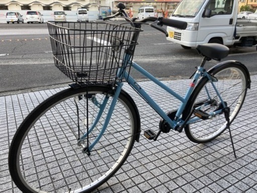 27インチ自転車】変速なし 使用少なくとてもきれいな中古自転車 若林 