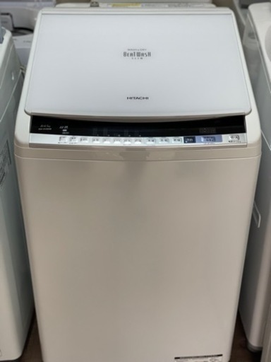 専門店では 送料・設置込み 洗濯乾燥機 8kg/4.5kg HITACHI 2018年 洗濯
