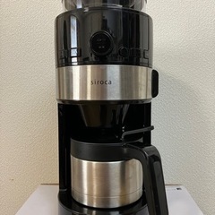 【中古】siroca コーン式全自動コーヒーメーカー SC-C122