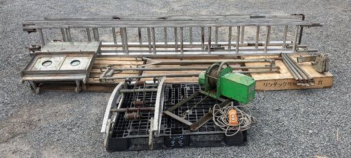 鹿児島発　トーヨーコーケン ベビーマイティ MD-7 瓦揚作業などに使う部材セット引き取りできる方
