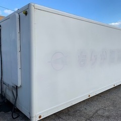 No.698 保冷バン 4t ワイド 車 アルミ 箱 バイク 倉庫 トラック 
