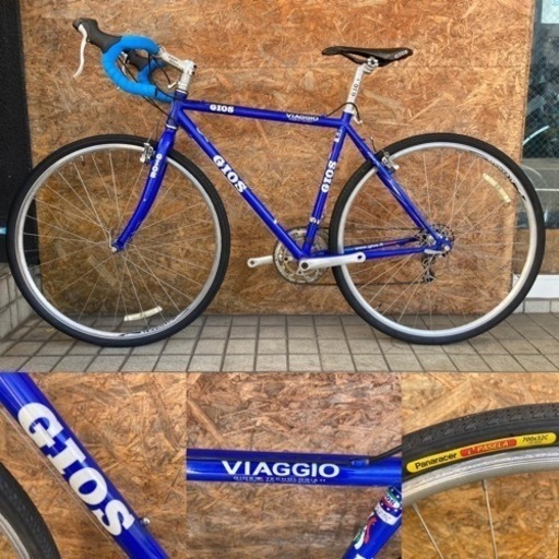 自転車 GIOS ジオス VIAGGIO ジオスブルー ロードバイク