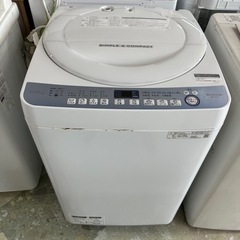 SHARP  7kg洗濯機　穴無し節水モデル　2019年製 リサ...