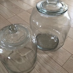 ガラス瓶　２つセット