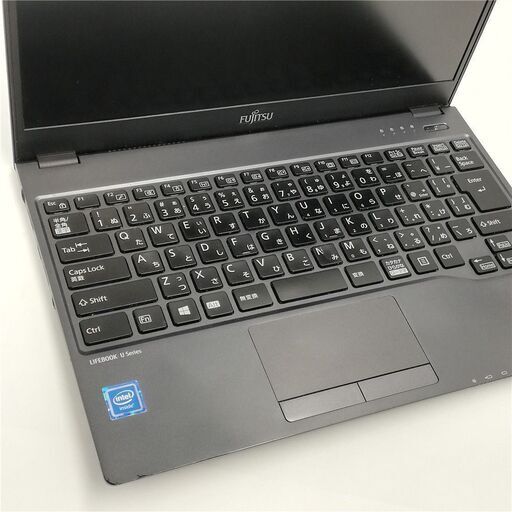 高速SSD 軽量 薄型 ノートPC 富士通 U938/S 中古良品 8GBメモリ