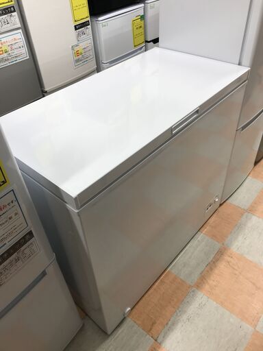 冷凍庫 アイリスオオヤマ ICSD-20A-W ※動作チェック済/当店保証3ヶ月