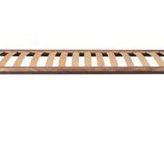 ★無印良品 マットレス付き ヘッドボード付きウォールナット材シングルベッドフレーム 高密度ポケットコイルマットレスセット ★