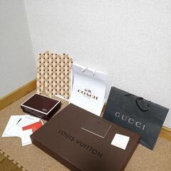 美品　LOUISVUITTON　GUCCI　COACH　箱　紙袋...