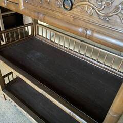 中国　飾り棚 収納棚 アンティーク 古家 オープンシェルフ無垢材 陳列棚 食器棚