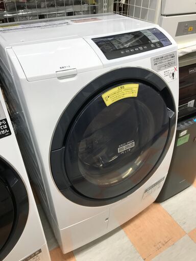 ドラム式洗濯機 ヒタチ BD-SG100BL ※動作チェック済/当店6ヶ月保証