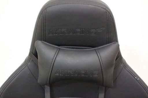 AK racing/エーケーレーシング ゲーミングチェア プレミアム ブラック テレワーク 椅子 中古家具 店頭引取歓迎 R6739)