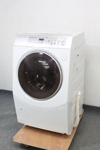 SHARP/シャープ ES-V530-NL ななめ型ドラム式洗濯乾燥機 10kg 左開き ...