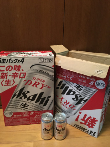 アサヒビール　2ケース＋2缶