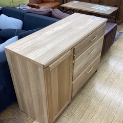 KL-64【新入荷 リサイクル品】オーク材 キッチンカウンター ナチュラル