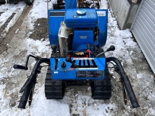 除雪機！YAMAHA YT1090 エンジン始動、動作ok!